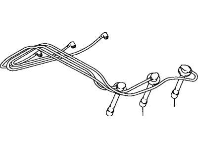 Toyota 90919-15419 Cord, Spark Plug Resistive