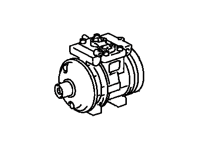 Toyota 88320-35600 Compressor Assy,  Cooler