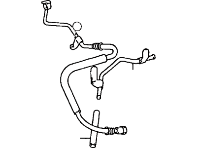 Toyota 23801-62070 Pipe Sub-Assy,  Fuel,  NO.1