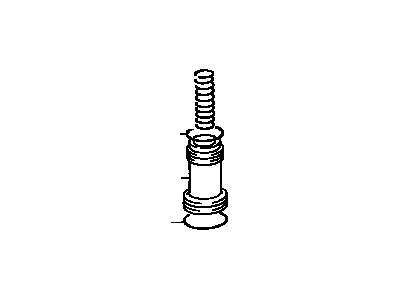 Toyota 90501-23093 Spring,  Compression (For C-2 Accumulator Piston)