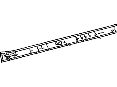 Toyota 57402-35900 Member,  Floor Side,  Inner LH