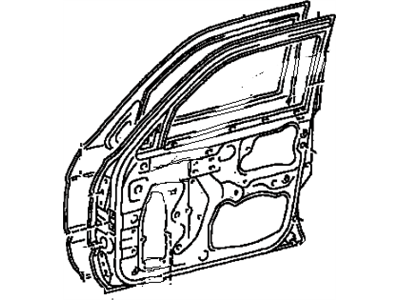 Toyota 67002-35331 Panel Sub-Assembly, Front Door, Driver Side