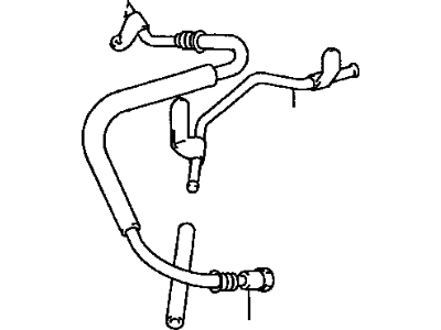 Toyota 23273-75050 Hose,  Fuel(For Return Hose)