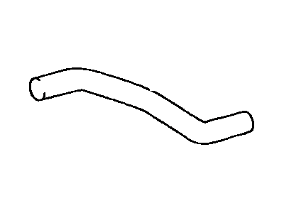 Toyota 16571-07030 Hose,  Radiator,  Inlet