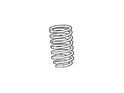 Toyota 48231-50410 SPRING, COIL, RR