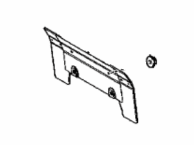 Toyota 77BBA-62010 Plate,  Hydrogen Tank Protector