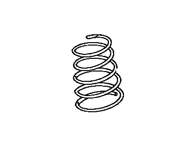 Toyota 48131-02560 Spring,  Front Coil,  LH