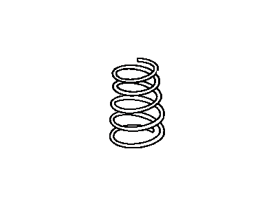 Toyota 48231-60E20 Spring,  Coil,  Rear LH