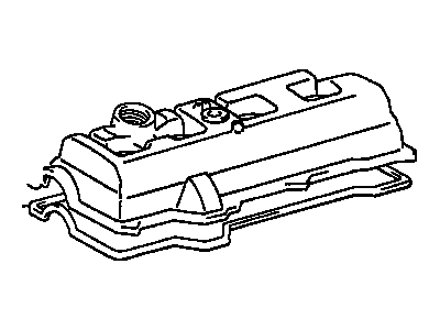 Toyota 11201-28013 Cover Sub-Assy,  Cylinder Head