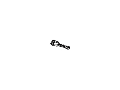 Toyota 73240-AA020-G0 Belt Assembly, Front Seat Inner, Driver Side