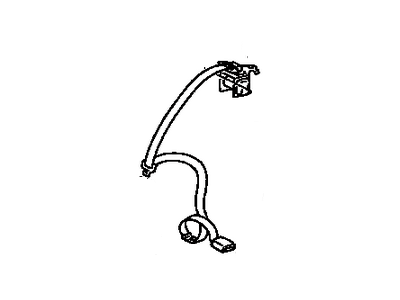 Toyota 73480-AA020-B0 Belt Assembly, Rear Seat 3 Point Type, Inner, Driver Side Toyota 73480-AA020-B0 Belt Assembly, Rear Seat 3 Point Type, Inner, Driver Side