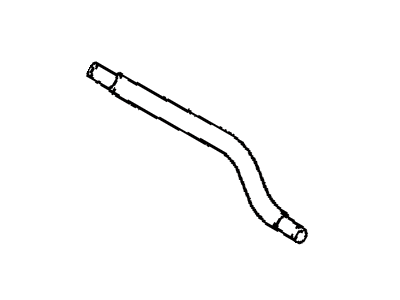 Toyota 16283-74050 Hose,  Water By-Pass,  NO.2