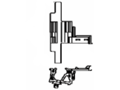 Toyota 82712-04091 Support, Wiring HARN