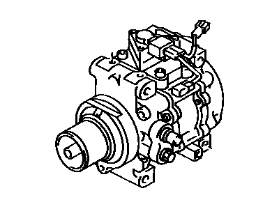 Toyota 88320-12520 Compressor Assy,  Cooler