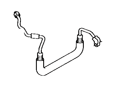 Toyota 88712-12670 Hose,  Cooler Refrigerant Suction,  NO.1