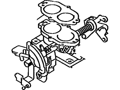 Toyota 21623-25180 Gasket,  Body Flange