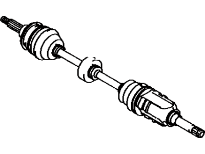 Toyota 43410-12140 Shaft Assembly, Front Drive, Passenger Side