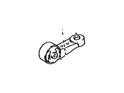 Toyota 12363-0P011 Rod,  Engine Moving Control