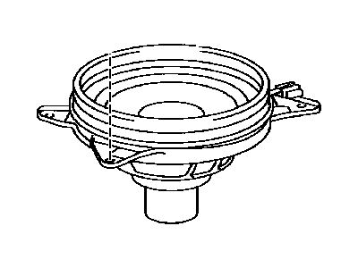 Toyota 86160-07010 Speaker Assy,  Stereo Component,  Rear