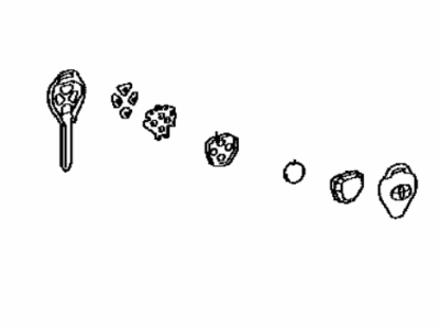 Toyota 89072-02100 Housing Set, Door Control Transmitter Toyota 89072-02100 Housing Set, Door Control Transmitter