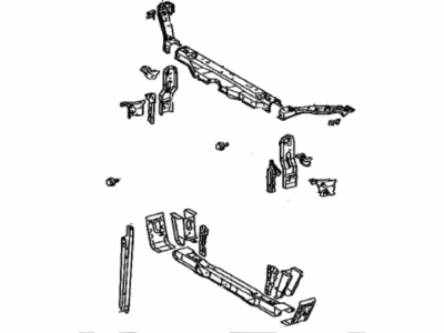 Toyota 53210-07040 Support Sub-Assy,  Radiator