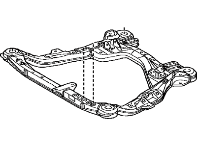 Toyota 51100-06050 Frame Assy,  Front