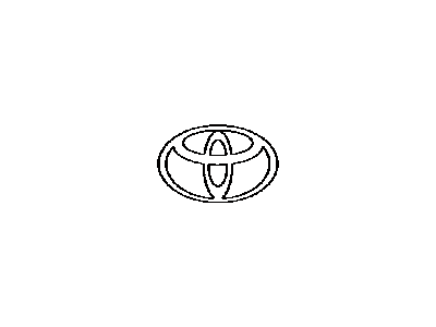 Toyota 90975-02069 Emblem,  Symbol