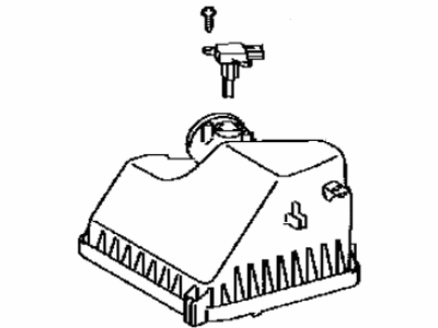 Toyota 17705-28250 Cap Sub-Assy, Air Cleaner