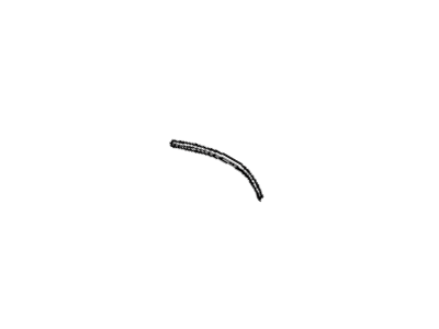 Toyota 75687-42030 Protector, Quarter Moulding, Lower Rear Passenger Side