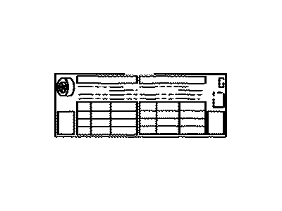 Toyota 42661-42511 Label,  Tire Pressure Information