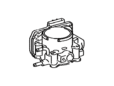 Toyota 22030-36010 Body Assy,  Throttle W/Throttle Position Sensor