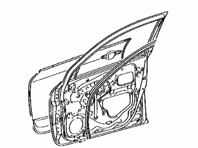 Toyota 67002-42110 Panel Sub-Assy, Front Door, LH