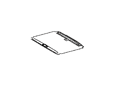 Toyota 63306-42040-B0 Trim Sub-Assy, Sunshade