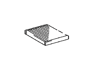 Toyota 87139-50060 Element,  Air Refiner