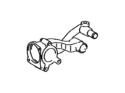 Toyota 16032-36011 Housing,  Water Inlet