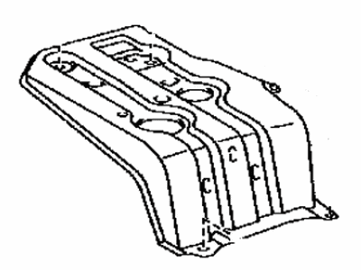 Toyota 74411-42040 Carrier, Battery, No