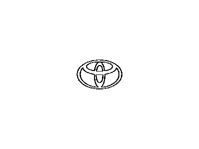 Toyota 90975-02072 Emblem,  Symbol