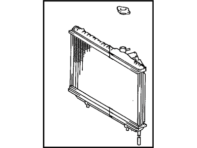 Toyota 16400-42150 Radiator Assy