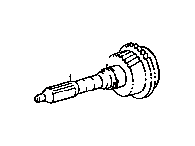 Toyota 33301-24013 Shaft,  Input