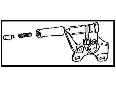 Toyota 46201-14180-03 Lever Sub-Assy,  Parking Brake