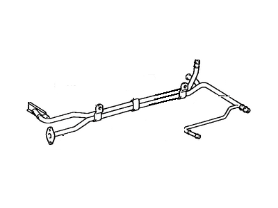 Toyota 16268-42030 Pipe,  Water By-Pass,  NO.1