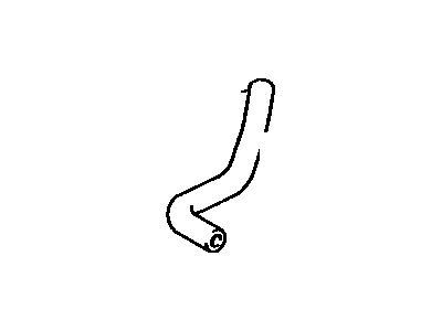 Toyota 17347-42010 Hose,  Air,  NO.1(For Idle Speed Control Valve)