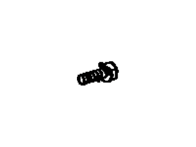 Toyota 90119-10072 Bolt, w/Washer