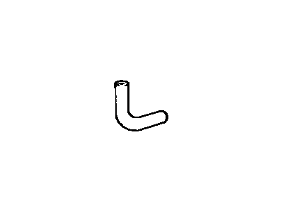 Toyota 16281-42020 Hose,  Water By-Pass,  NO.4