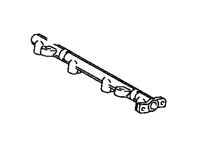 Toyota 23814-28031 Pipe Sub-Assy,  Fuel Delivery