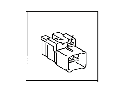 Toyota 90980-10796 Housing, Connector M