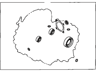 Toyota 04331-64010 Gasket Kit,  Transaxle Overhaul(MTM)