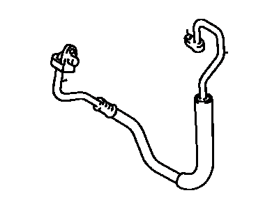 Toyota 88703-42050 Hose,  Cooler Refrigerant Discharge,  NO.1