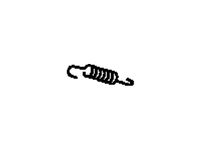 Toyota 90507-20016 Spring,  Tension,  NO.1(For Parking Brake Shoe Return)