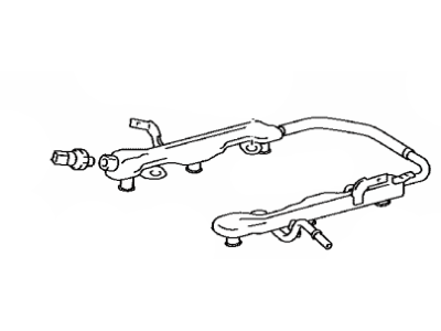 Toyota 23800-0P020 Pipe Assembly, Fuel Delivery With Sensor